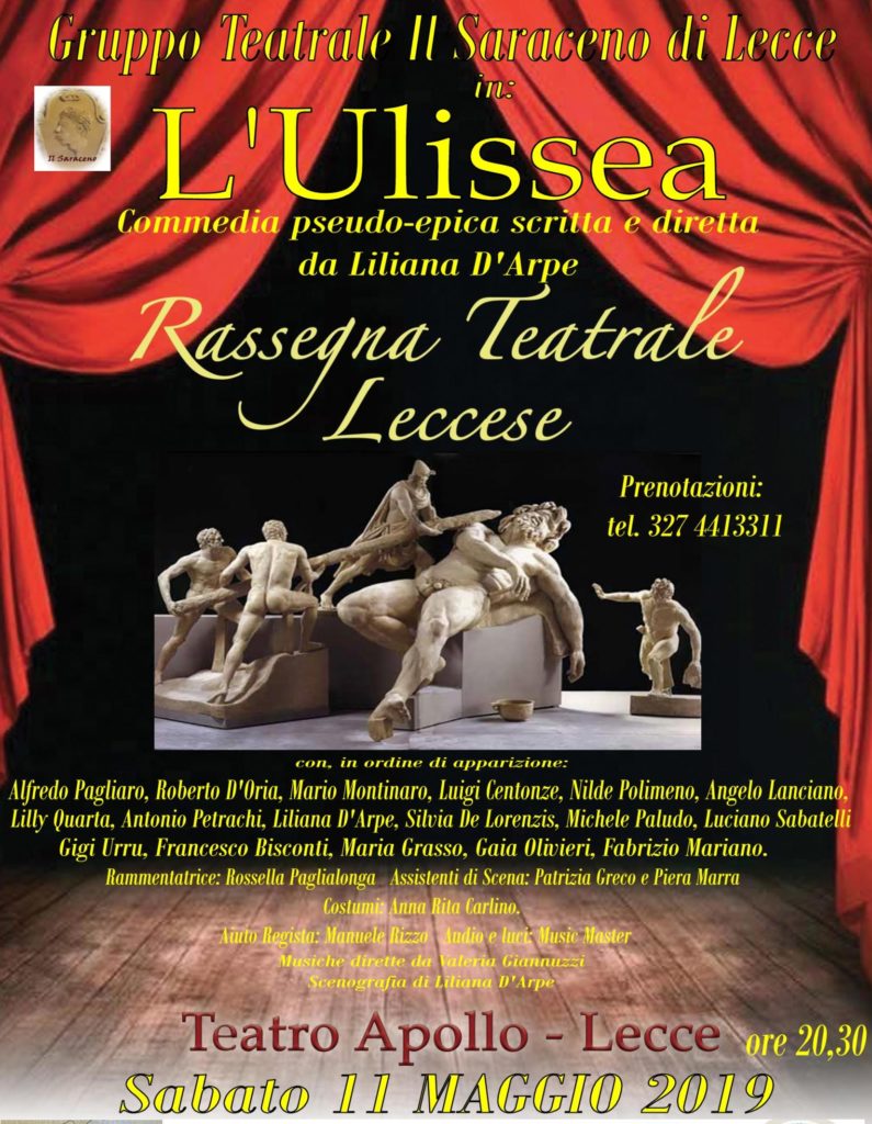 L Ulissea una commedia di Liliana D'Arpe