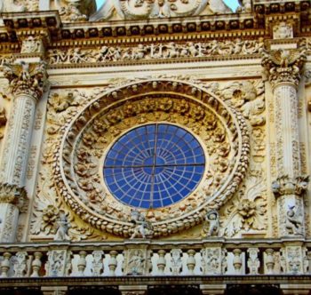 Rosone della Basilica di Santa Croce Lecce