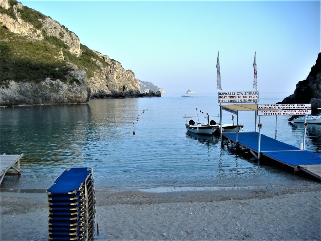 Approdo per barche turistiche - Paleokastritsa - Corfù