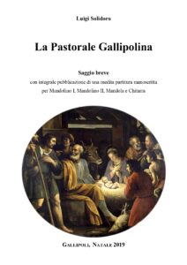 La pastorale di Gallipoli libro di Luigi Solidoro