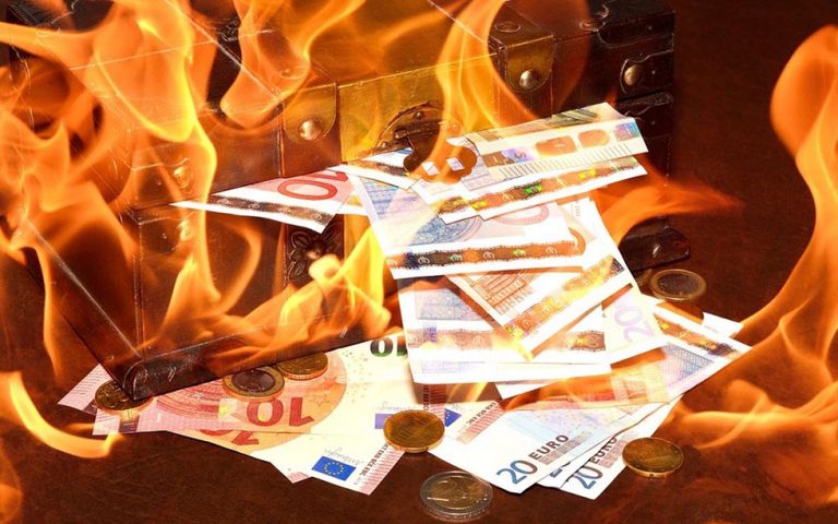 soldi bruciati
