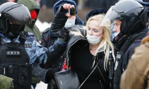 Manifestazione contro repressione in Russia