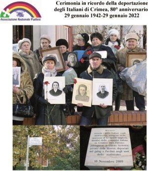 80esimo anniversario deportazione italiani in Crimea