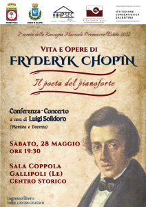 Conferenza Concerto - F. CHOPIN - Luigi Solidoro