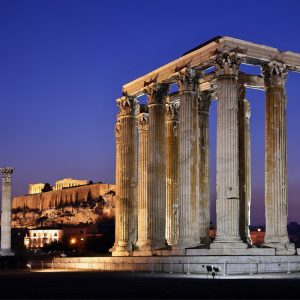 Il tempio di Zeus ad Atene