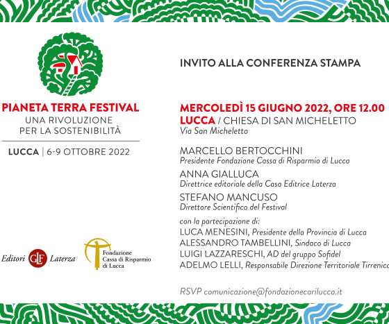 invito festival Pianeta Terra