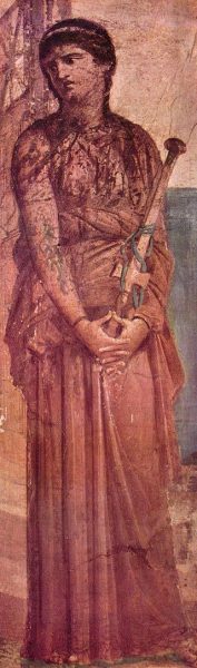 Medea. Affresco da Ercolano, oggi al Museo Archeologico Nazionale (Naples)