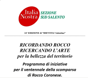 Italia-nostra evento Rocco Coronese