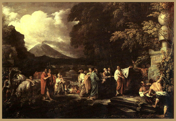 tomba-di-archimede-Benjamin-West-Cicero-Discovering-the-Tomb-of-Archimede