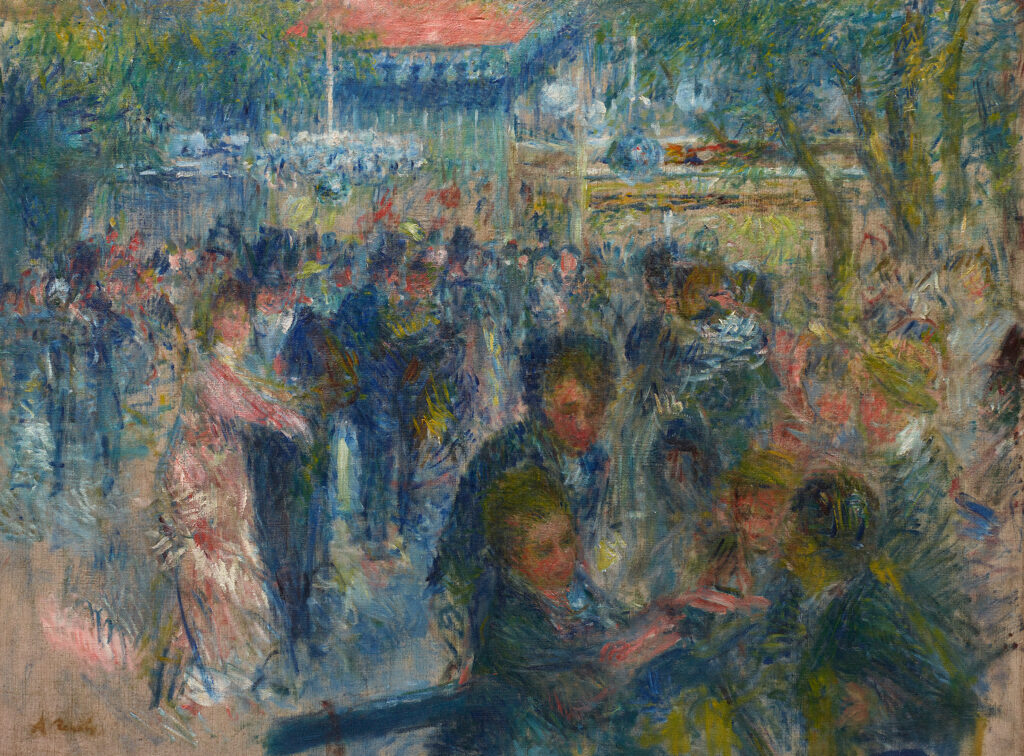 Pierre-Auguste Renoir, Le Moulin de la Galette (studio), 1875-1876. Ordrupgaard, Charlottenlund