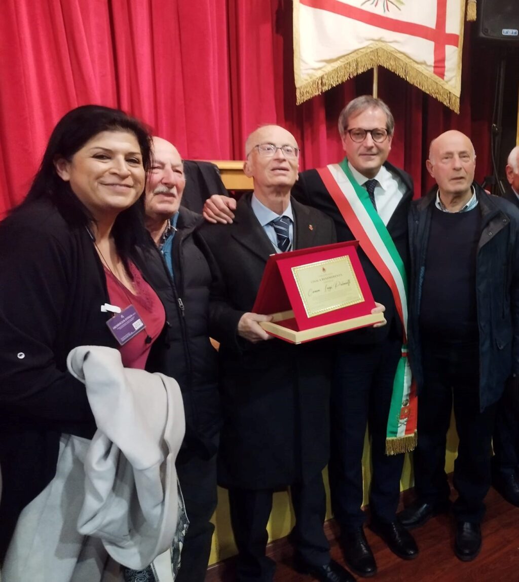 Conferimento onorificenza al prof. Palmiotti