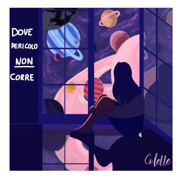 Cover del nuovo singolo di Colette Dove pericolo non corre