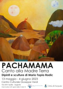 Pachamama, mostra di Mario tapia a Segrate