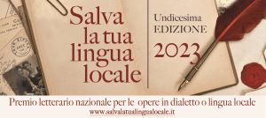 Premio letterario "Salva la tua lingua locale"