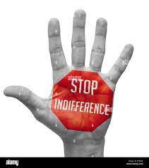 Stop all'indifferenza