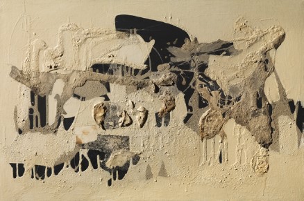 Alberto Burri, Muffa, 1951, olio e pietra pomice su tela, 54x81 cm