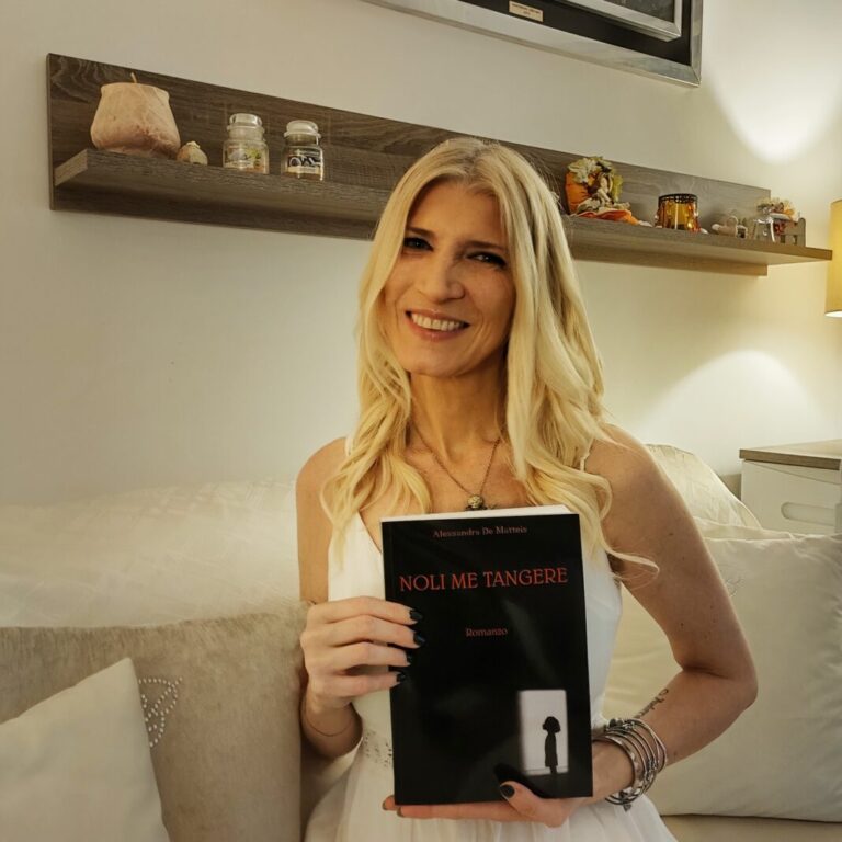 Alessandra de Matteis e il suo nuovo libro Noli me tangere