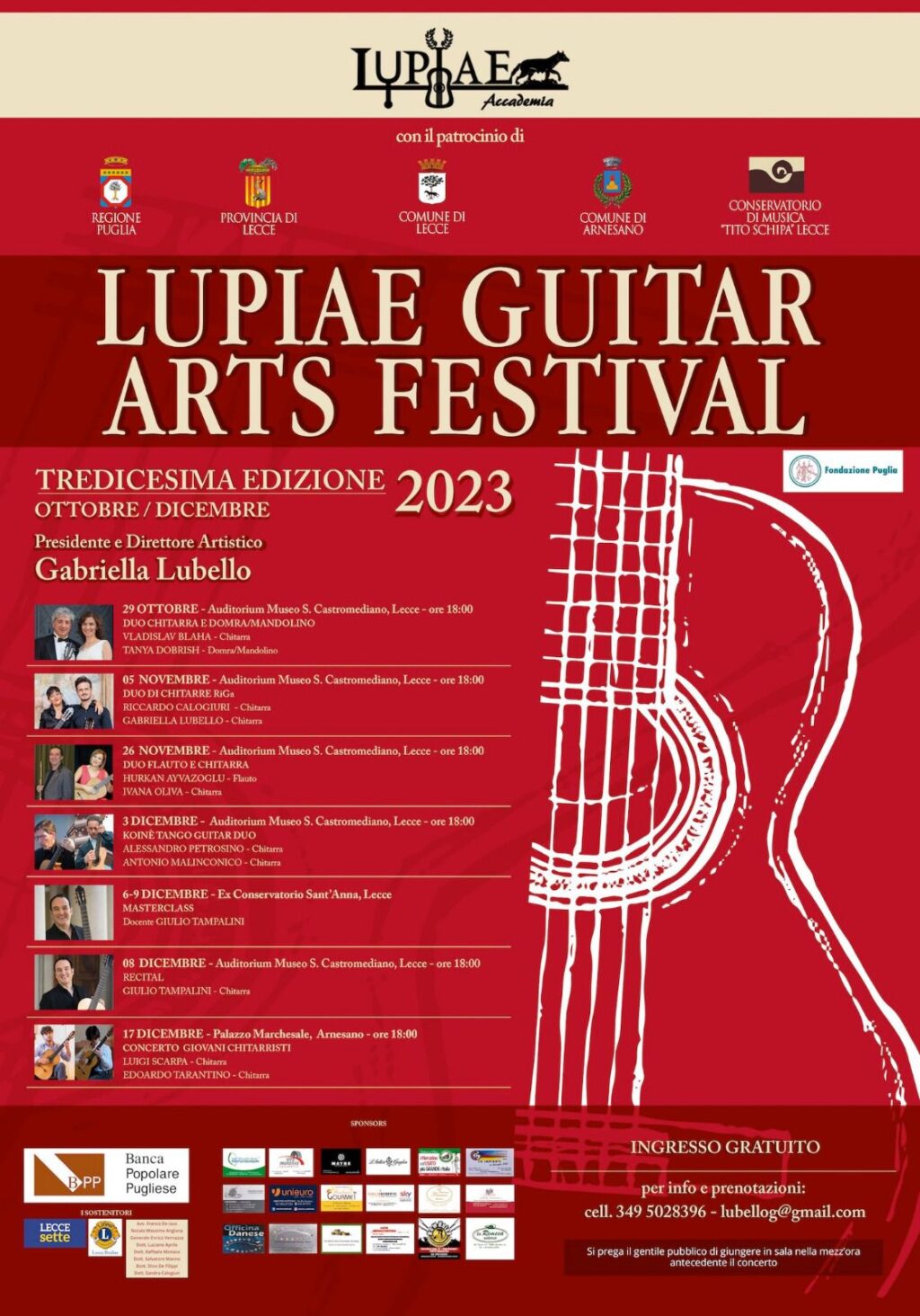 Lupiae Guitar Arts Festival 2023