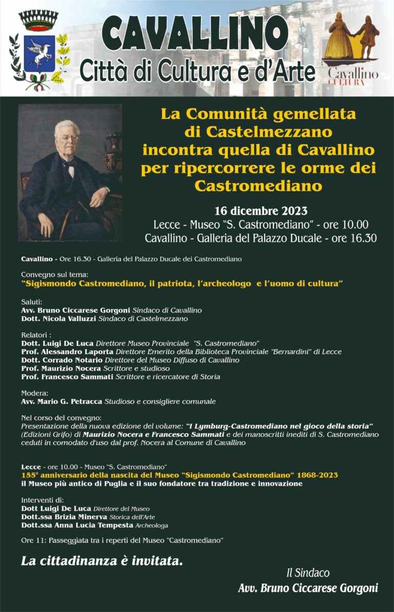 Gemellaggio Castelmezzano Cavallno