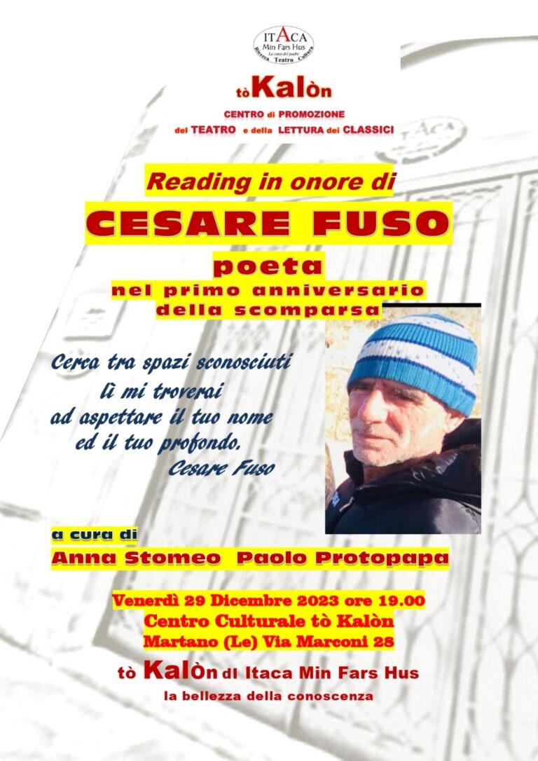 Evento Cesare Fuso
