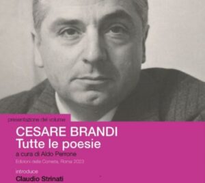 Libro Cesare Brandi tutte le poesie