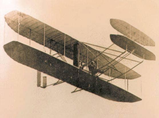Primo volo a motore dei fratelli Wright