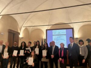 Cerimonia premiazione università di Brescia
