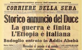 Stampa dell epoca colonialismo italiano