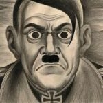 Caricatura di Hitler